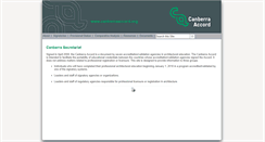 Desktop Screenshot of canberraaccord.org