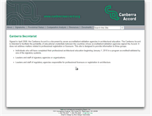 Tablet Screenshot of canberraaccord.org